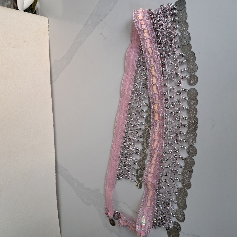 Pink Belly Dance Belt